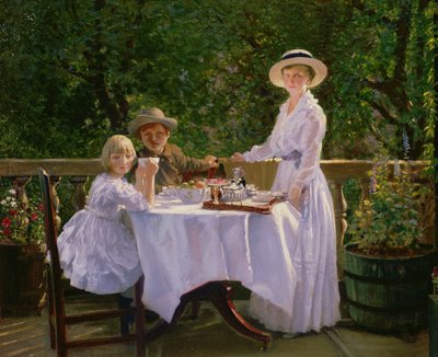 Té de la Tarde de Verano de Thomas Barrett